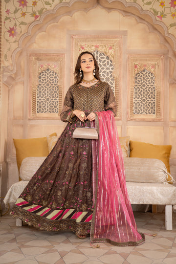 3 Piece Luxury Hand Made Embroidery Suit | Zeenat-E-Husan Collection