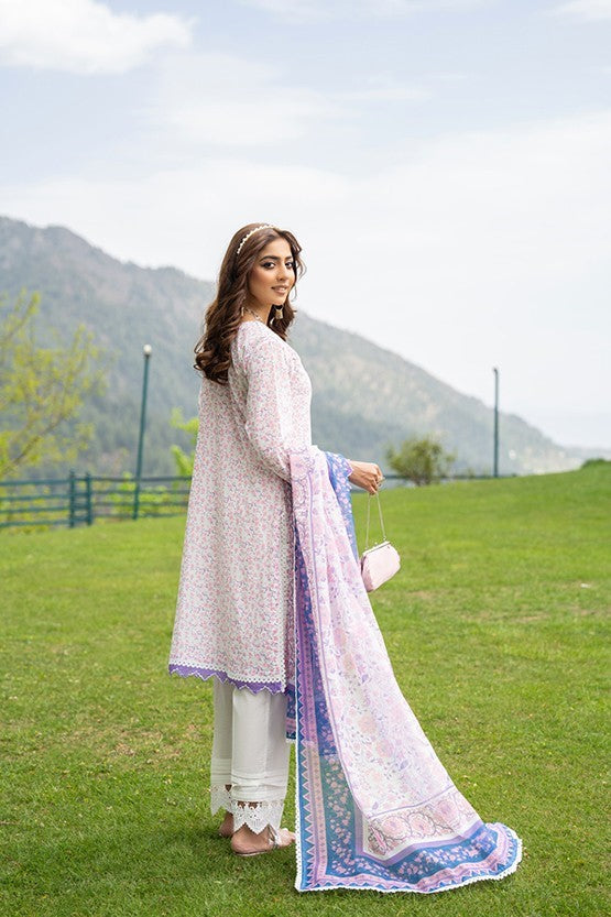 3 Piece Printed Lawn Suit | Traditional Collection