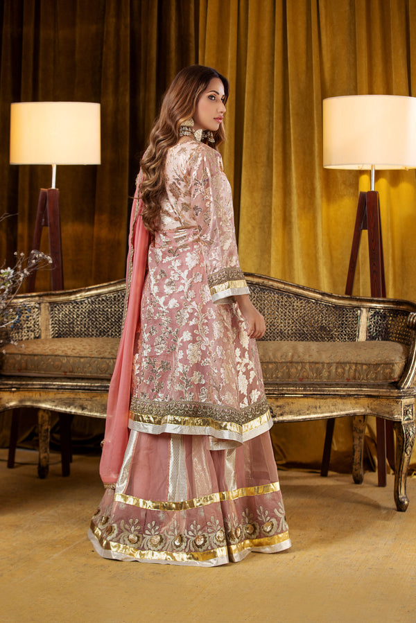3 Piece Luxury Embroidered Suit | Zeenat-E-Zar Collection