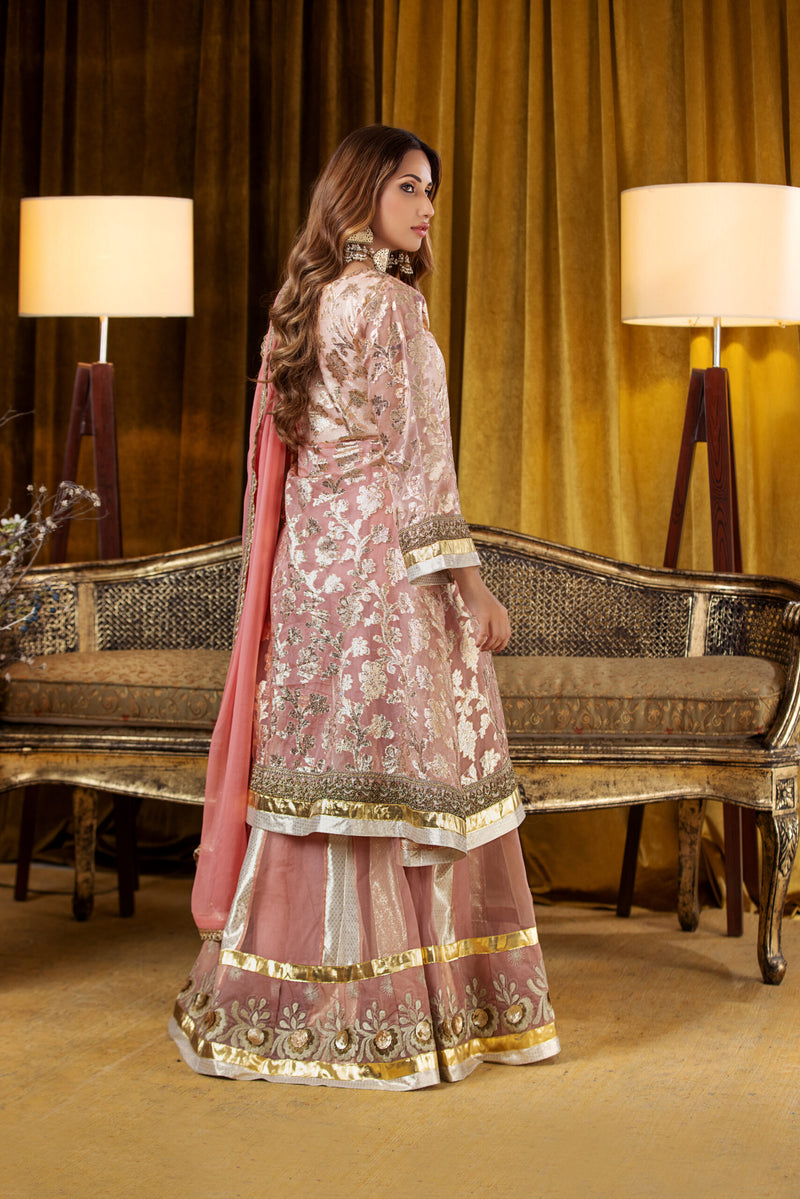 3 Piece Luxury Embroidered Suit | Zeenat-E-Zar Collection