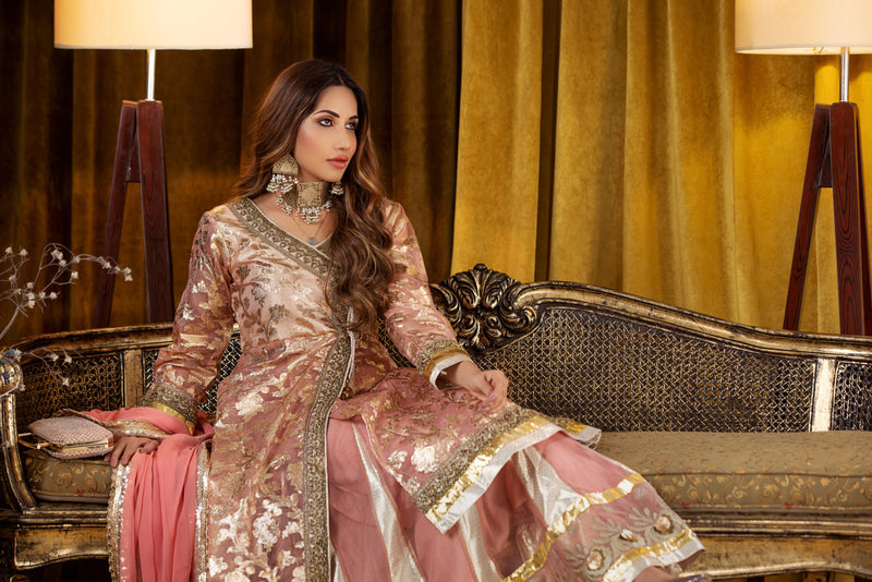 3 Piece Luxury Embroidered Suit | Zeenat-E-Zar Collection