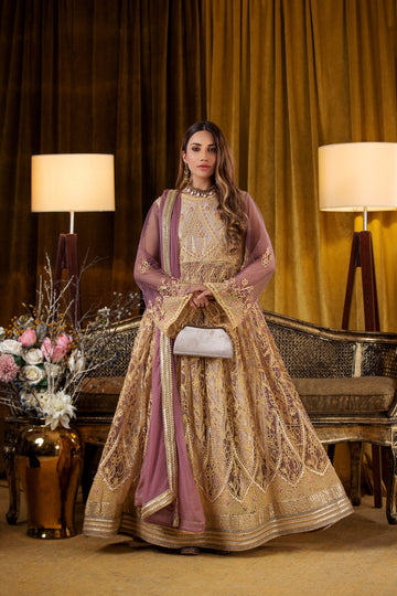 3 Piece Luxury Embroidered Suit | Zeenat-E-Zar Collection