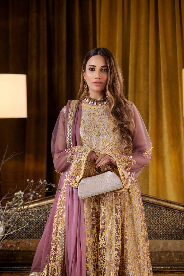 3 Piece Luxury Embroidered Suit | Zeenat-E-Zar Collection