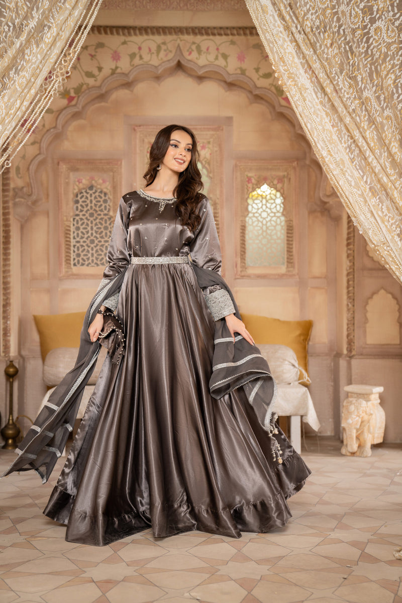 3 Piece Luxury Embroidered Suit | Zeenat-E-Husan Collection