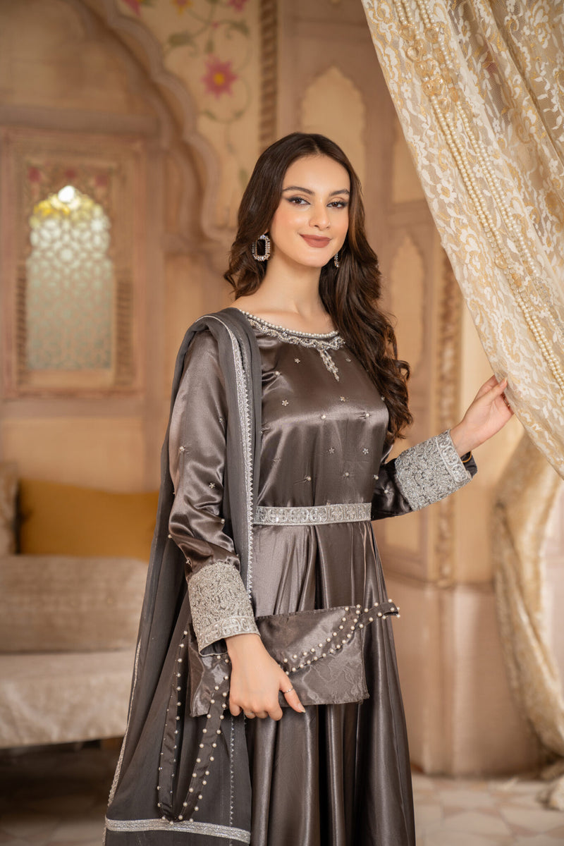 3 Piece Luxury Embroidered Suit | Zeenat-E-Husan Collection
