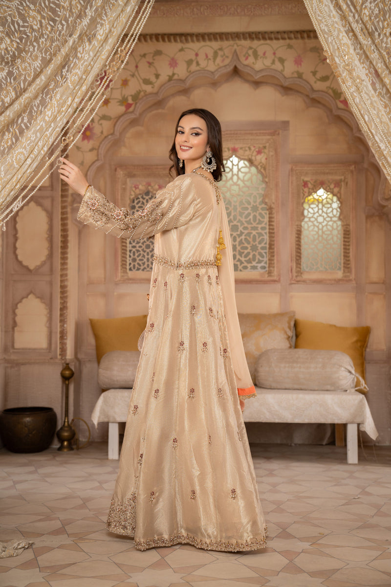 3 Piece Luxury Hand Made Embroidery Suit | Zeenat-E-Husan Collection