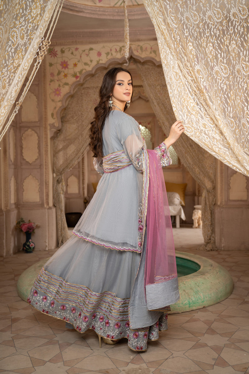 3 Piece Luxury Embroidered Suit | Zeenat-E-Husan Collection