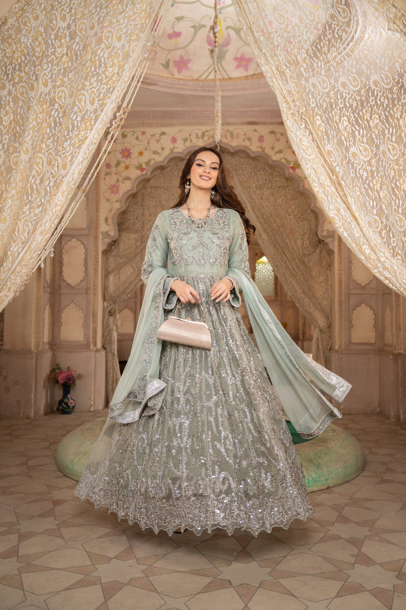 3 Piece Luxury Embroidered Suit | Zeenat-E-Husan Collection