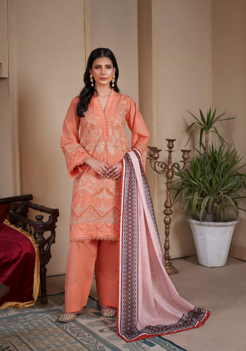 MAGIC BLOOM UN-STITCHED 03 PCS