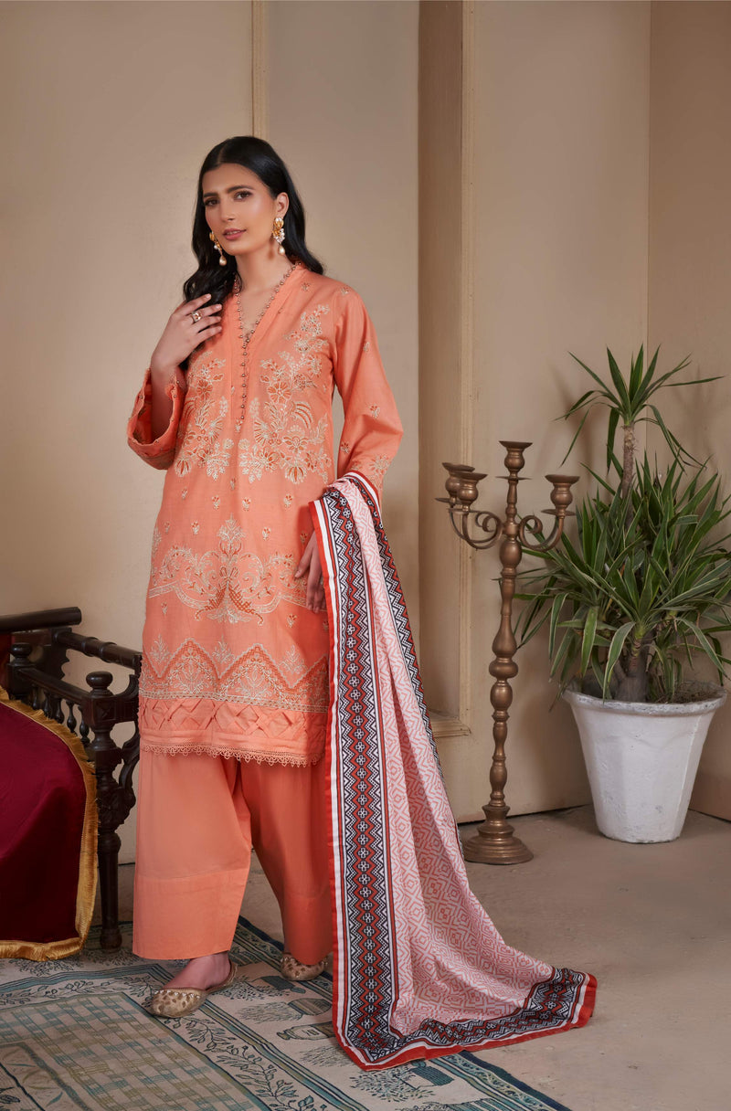 MAGIC BLOOM UN-STITCHED 03 PCS