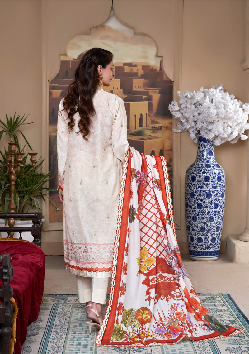 BEIGE BEAUTY UN-STITCEHD 03 PCS