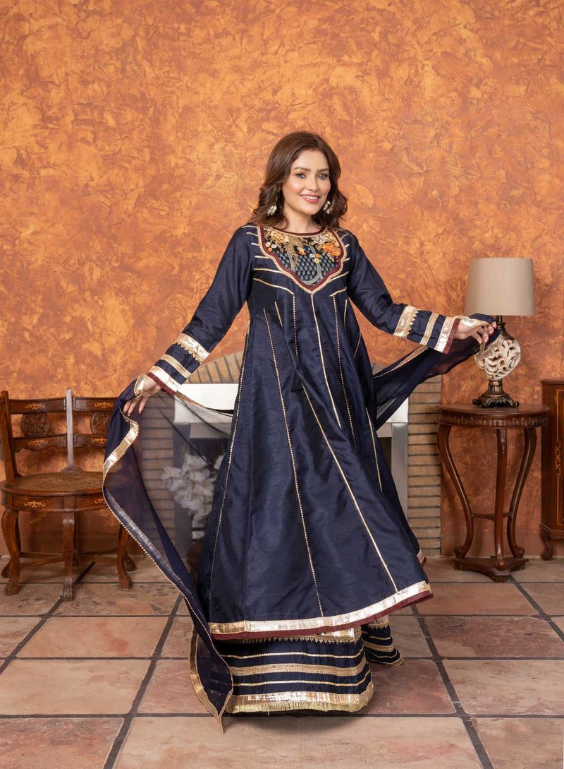 SD-PA3-070-25 (Riwayat Navy Blue)