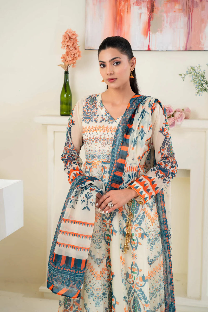 BUTTERFLY STITCHED 03 PCS