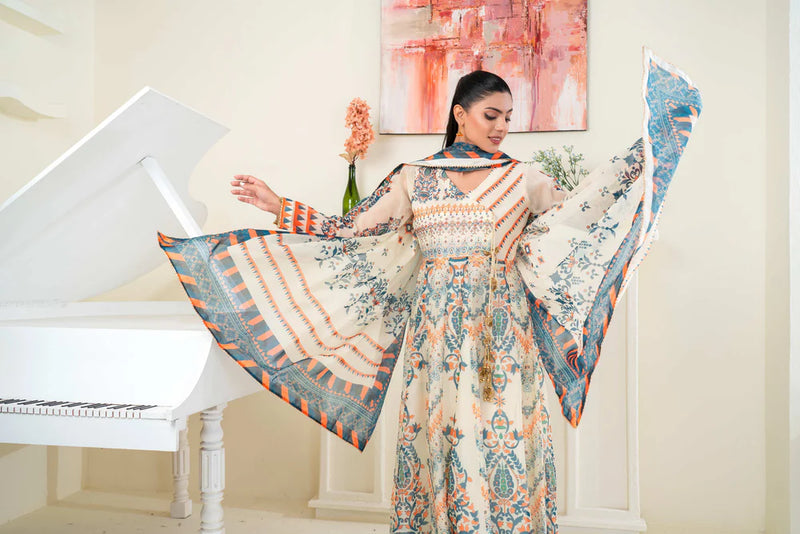 BUTTERFLY STITCHED 03 PCS