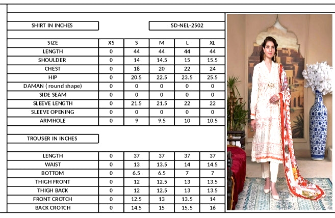 BEIGE BEAUTY UN-STITCEHD 03 PCS