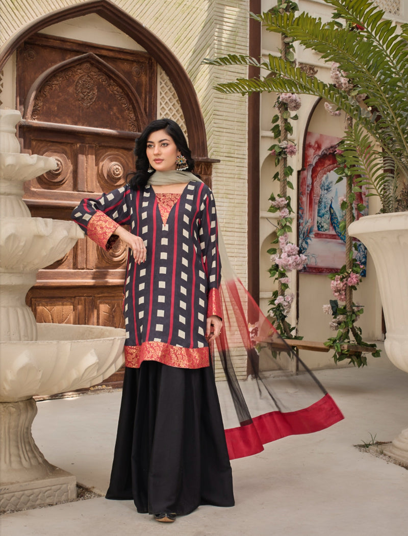 SAFFRON SD-PA3-017-25 STITCHED