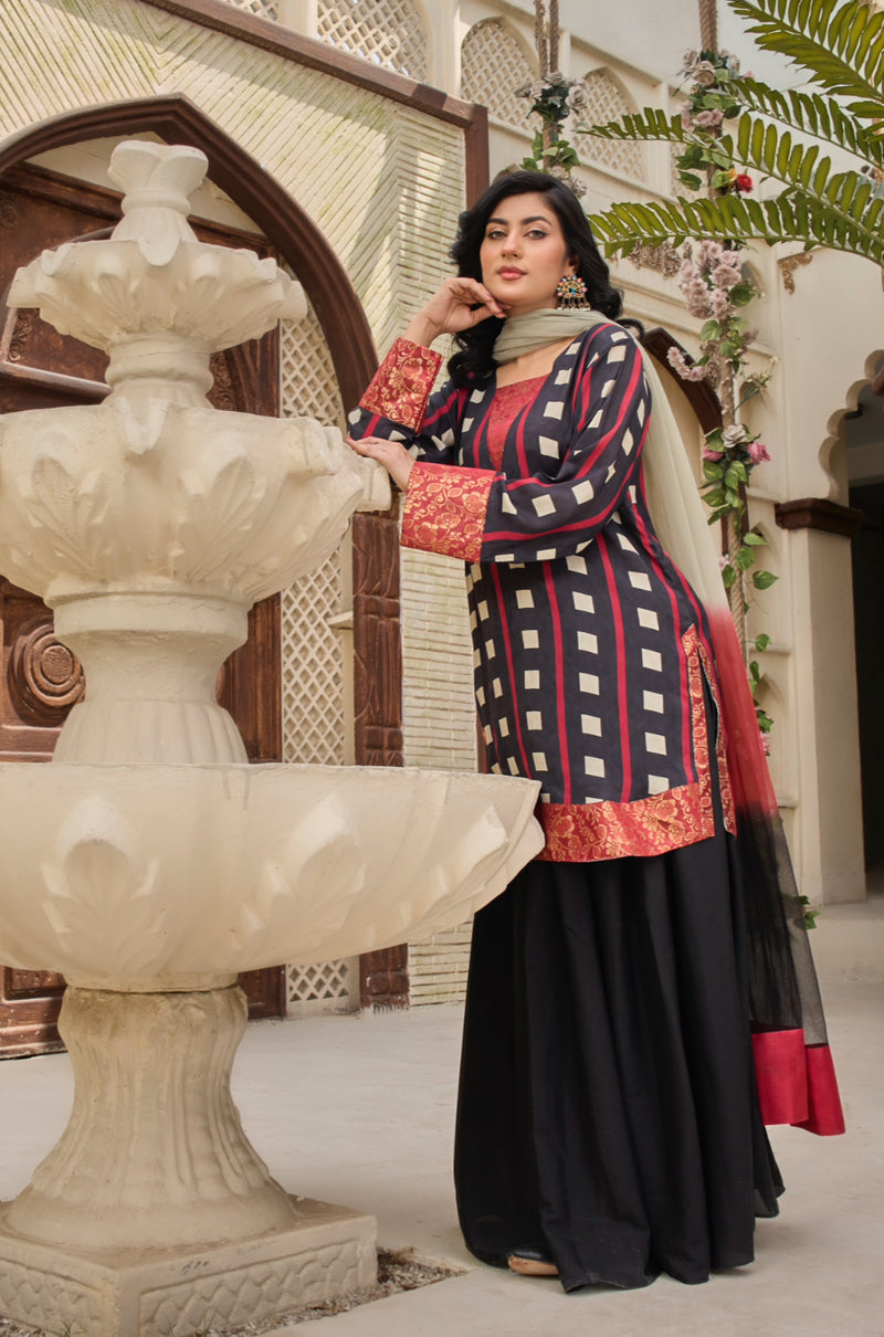 SAFFRON SD-PA3-017-25 STITCHED