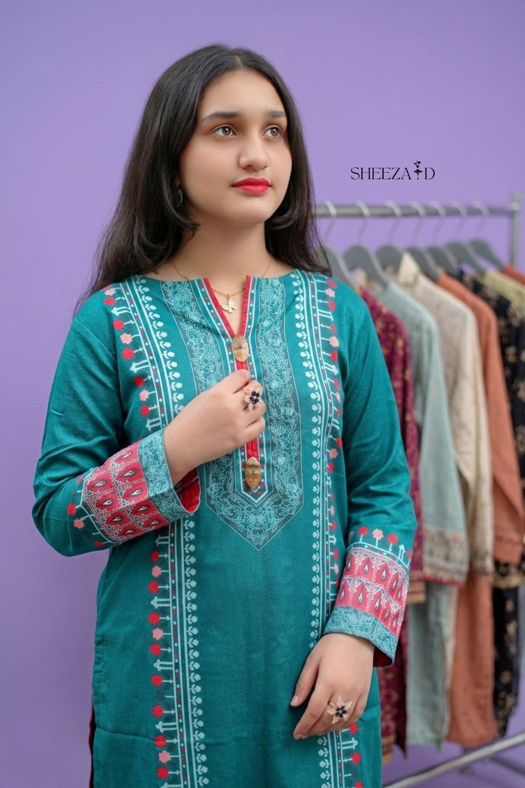 Meher Floral 2pcs Suit