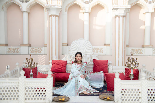 3 Piece Embroidery Lawn Suit - Urban Look