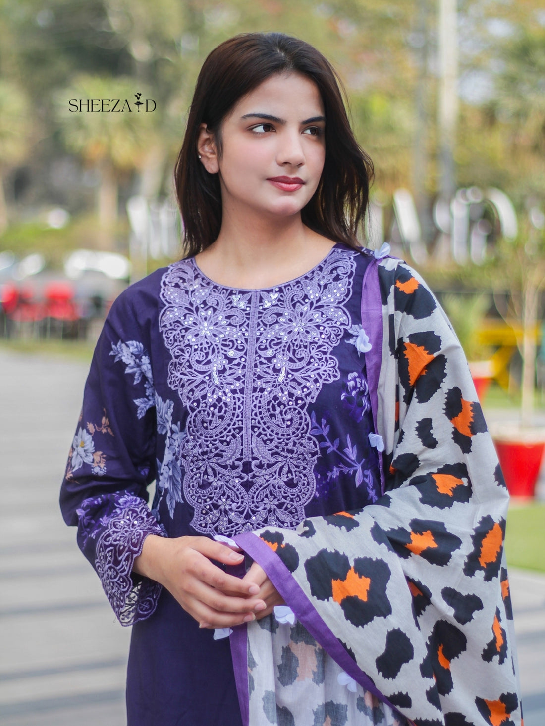 Amara 3-Piece Suit | Luxury Printed Lawn SD-PA3-0007