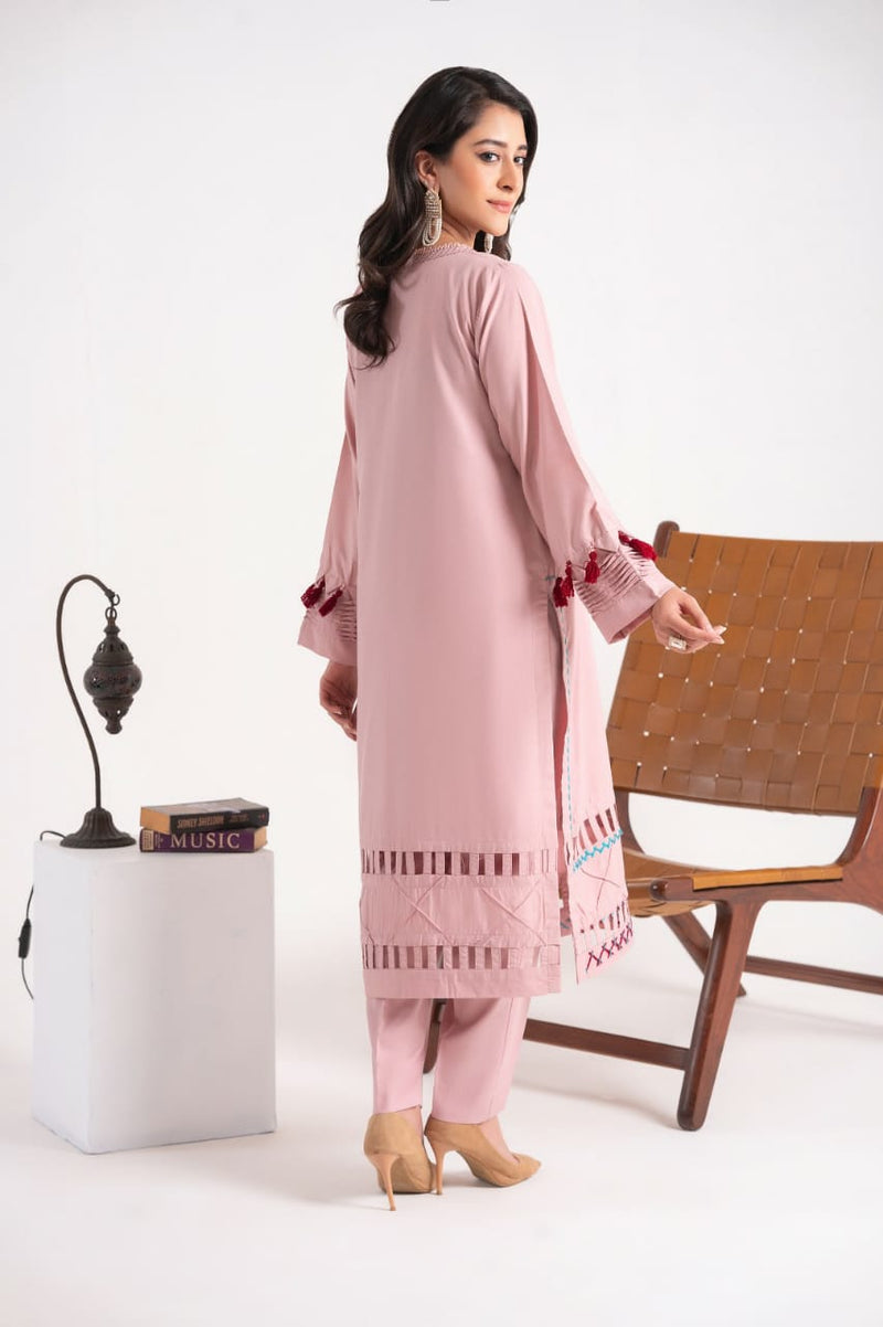 2 Piece Plain Dyed Linen Suite