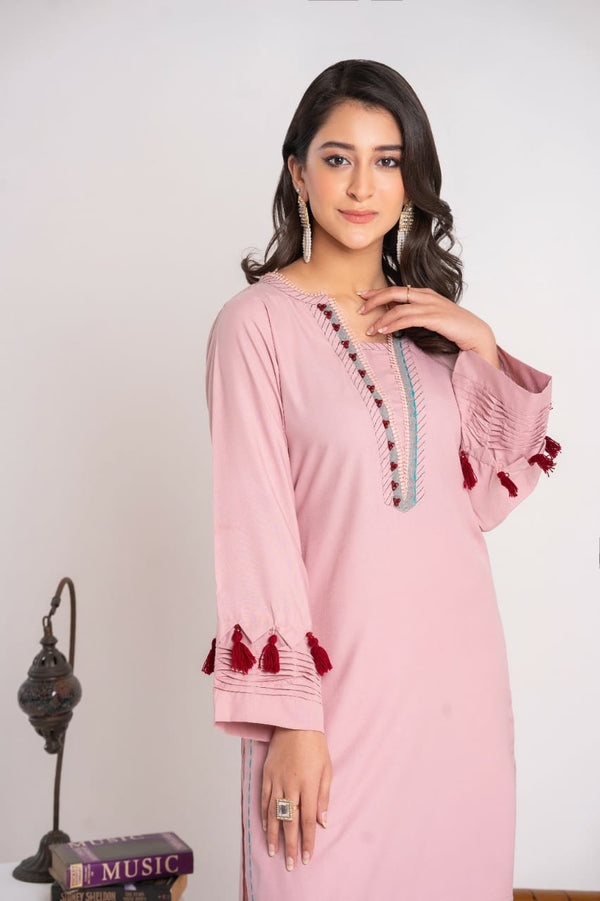 2 Piece Plain Dyed Linen Suite