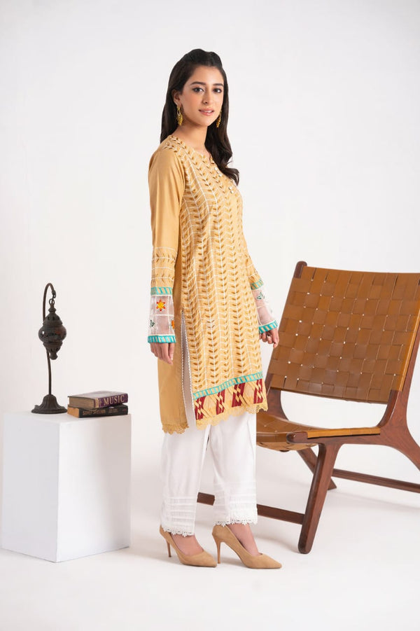 2 Piece Embroidery Linen Suit | Linen Attire Collection