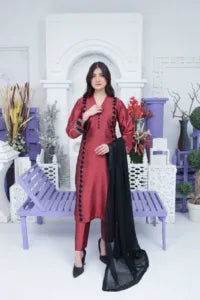 Reene [RW-24] Raw Silk Stiched Deevani Collection