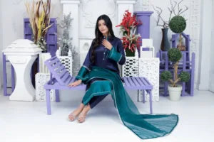 Ela [RW-24] Raw Silk Stiched Deevani Collection